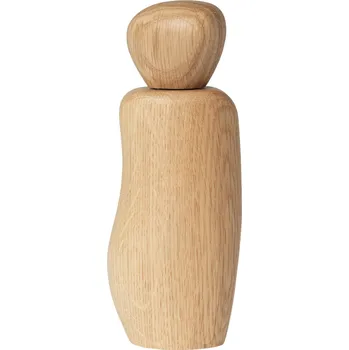 Mlýnek na koření FERM LIVING Mlýnek na sůl a pepř Pebble, Oak