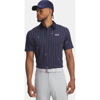 Pánská móda Pánské tričko Under Armour UA Playoff 3.0 Printed Po 1378677-426 Modrá SM