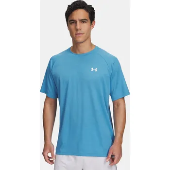 Pánské tričko Under Armour UA Tech Textured SS-BLU 1382796-453 Modrá MD