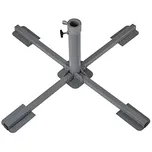 Stojan na slunečník Sunfun / ocel / šedá