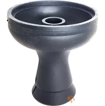 Čistič dýmky Hookah Flame Silicon Phunnel silikonová korunka pro vodní dýmky černá