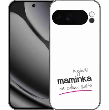 Pouzdro na mobilní telefon Gelový kryt mmCase na Google Pixel 10 Pro XL - nejlepší maminka 4 bílé pozadí