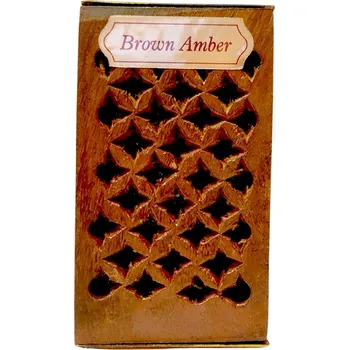 Vonná tyčinka Přírodní tuhá esence - Brown Amber