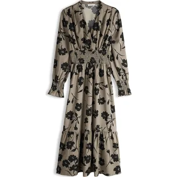 Dámské oblečení GATE Dlouhé šaty s květinovým potiskem 44 625-0240/476