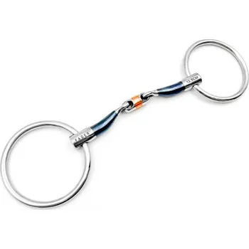 Udidlo pro koně VÝPRODEJ: Udidlo stihlové dvakrát lomené Sweet Iron Mattias Fager 13,5 cm/14 mm