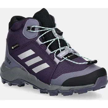 Chlapecká obuv Dětské boty adidas TERREX TERREX MID GTX fialová barva, JS2928 45X, EUR 28