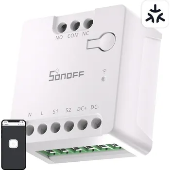 Sonoff MINI-D Smart WiFi Matter Switch (AC/DC 12-48V, bezdotykový)