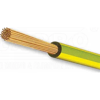 elektrický kabel lanko CYA 6 z/z (H07V-K)