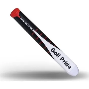Grip na golfovou hůl Golf Pride Reversed Taper Pistol Medium Black/White/Red Grip