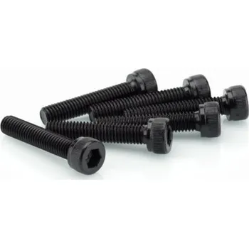 Motodoplněk Šrouby PUIG ANODIZED 0185N černý M5 x 25mm (6ks)