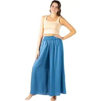 Dámské kalhoty Široké kalhoty / Kalhotová sukně Ciara Steel Blue, Sittar UNI