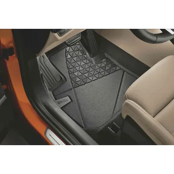 autokoberec BMW Podlahové koberečky pro každé počasí - řada 2AT + X1 + X2 Rohože nové: U06 U11 U10 PHEV - přední