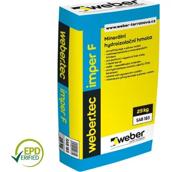 Omítka Webertec Imper F - 25 kg 25 kg (ks) - množstevní sleva při odběru nad 15 000 Kč