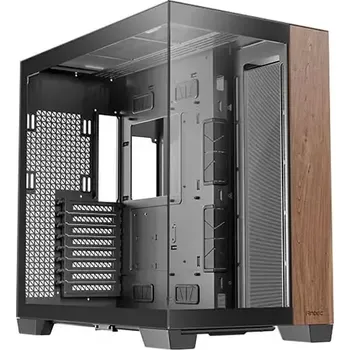 PC skříň Antec C8 Wood černá (0-761345-10079-3)
