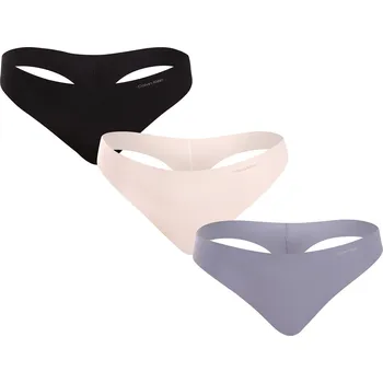Kalhotky 3PACK dámská tanga Calvin Klein bezešvá vícebarevná (QD3558E-NP0) XS QD3558E-NP0 Možnost vrácení zboží ZDARMA do 120 dnů!