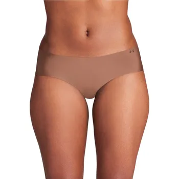 Kalhotky Dámské kalhotky Under Armour PURE STRETCH NO-SHOW HIPSTER (3-PACK) W hnědé 1383895-625 - XL | UK 12 | US 13