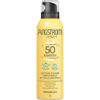 Přípravek na opalování Dětská ochranná pěna na opalování Angstrom Banbini Mousse, SPF50, 150ml