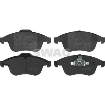 Brzdová destička Sada brzdových destiček, kotoučová brzda SWAG 60 11 6187