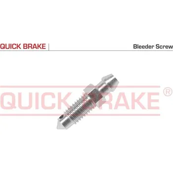 Přislušenství brzdového systému Odvzdušňovací šroub / ventil QUICK BRAKE 0015 QB