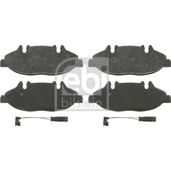 Brzdová destička Sada brzdových destiček, kotoučová brzda FEBI BILSTEIN 16487