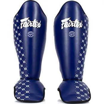 Chránič holeně pro bojový sport Chrániče holení a nártů Fairtex SP5 - modrobílá - SP5BLUE Velikosti: XL