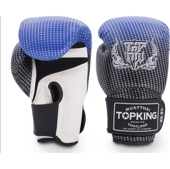 Boxerské rukavice Boxerské rukavice TOP KING Super Star Blue - TKBGSS-01A-BU Velikosti: 14 oz