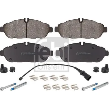 Brzdová destička Sada brzdových destiček, kotoučová brzda FEBI BILSTEIN 186401