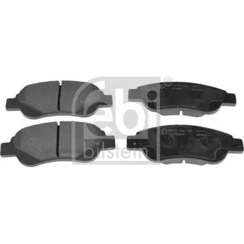 Brzdová destička Sada brzdových destiček, kotoučová brzda FEBI BILSTEIN 16589