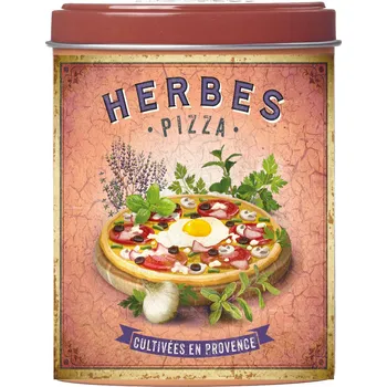 Koření Směs na pizzu Sušené bylinky v plechovce