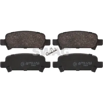 Brzdová destička Sada brzdových destiček, kotoučová brzda SWAG 87 91 6659