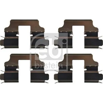 Brzdový systém Sada příslušenství obložení kotoučové brzdy FEBI BILSTEIN 182401