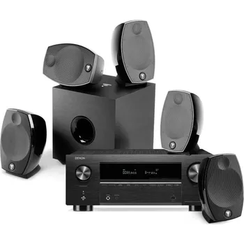Domácí kino Domácí kino: Denon AVC-X3800H + Focal Sib Evo, DENON Černá
