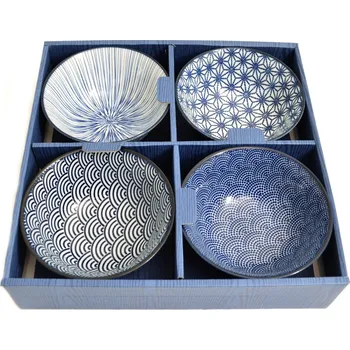 Set japonských misek 15,2 x 6,7 cm - 4 kusy