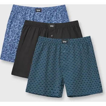 Trenýrky 3PACK Bavlněné trenýrky MEN-A I