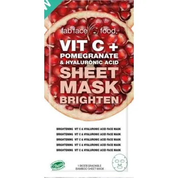 Pleťová maska Montagne Jeunesse (7th Heaven) Rozjasňující pleťová maska s vitaminec C 1ks 7th Heaven