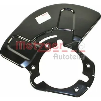 Brzdový kotouč Ochranný plech proti rozstřikování, brzdový kotouč METZGER 6115049