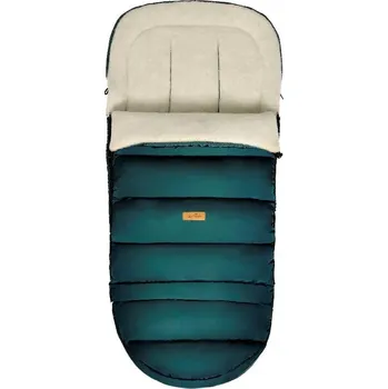 Fusak Fusak do kočárku rostoucí vlněný WINTERTIME Smaragd