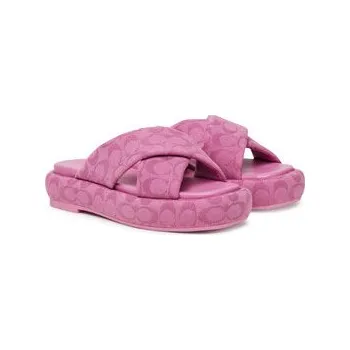 Dámská móda Coach Nazouváky Penelope CAS84 Růžová 40