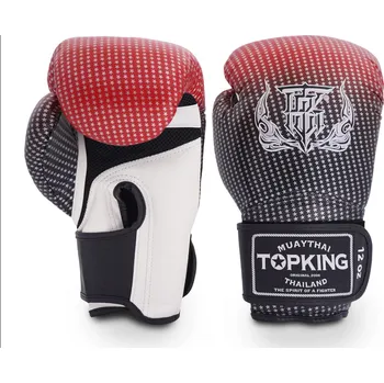 Boxerské rukavice Boxerské rukavice TOP KING Super Star Red - TKBGSS-01A-RD Velikosti: 16 oz