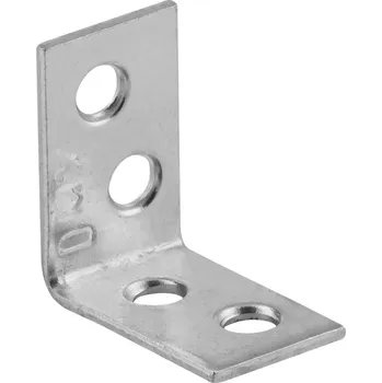 Tesařské kování DOMAX KW truhlářský úhelník úzký KW 25 - 25 x 25 x 14 x 1.5 mm (50 ks)