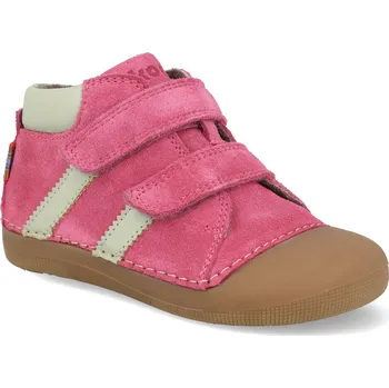 Dívčí zimní obuv Barefoot dětské zimní boty Koel - Austin Merino Fuchsia fuchsiové Velikost: 20