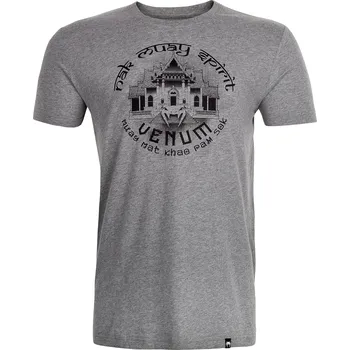 Pánské tričko VENUM Thaï Temple - šedé - VENUM-02740-033 Velikosti: L