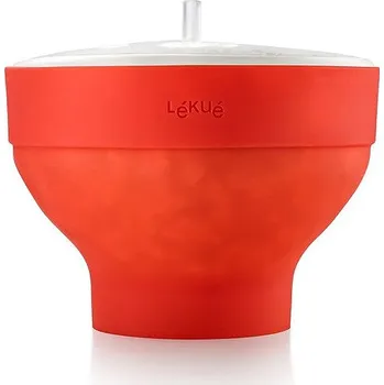 Lékué Nádoba na přípravu popcornu v mikrovlnce červená
