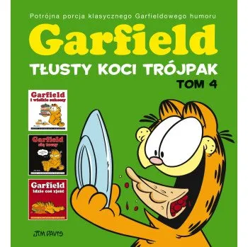 Komiks pro dospělé Garfield. Tłusty koci trójpak. Tom 4 wyd. 2023 – Jim Davis (PL)