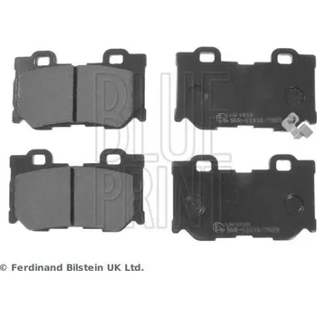 Brzdový systém Sada brzdových destiček, kotoučová brzda BLUE PRINT ADN142149