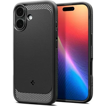 Pouzdro na mobilní telefon KRYT SPIGEN RUGGED ARMOR MAG MAGSAFE IPHONE 17 MATTE BLACK