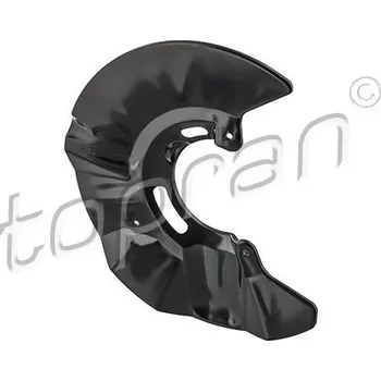 Brzdový kotouč Ochranný plech proti rozstřikování, brzdový kotouč TOPRAN 116 827