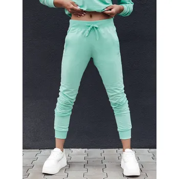 Dámské tepláky DSTREET RELAX MODE SVĚTLE ZELENÁ S