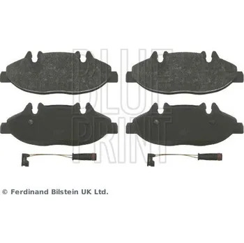 Brzdová destička Sada brzdových destiček, kotoučová brzda BLUE PRINT ADU174224