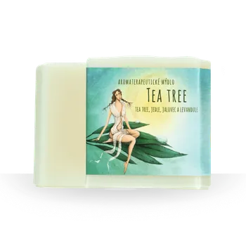 Mýdlo Přírodní mýdlo Tea Tree Retro obal